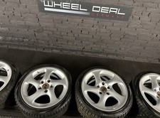 Porsche 996 911 993 964 Turbo Look II 2 Wheels Rim Set 8 +10 X 18 Turbo Look