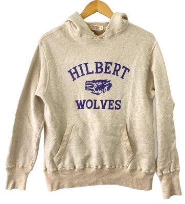 WAREHOUSE HILBERT Hoodie Cotton White 38 Length 24.0in Pit to Pit 17.5in