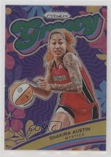 2024 Panini Prizm WNBA Groovy Green Prizm Shakira Austin #1 13kb