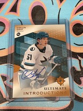 Collin Graf Ultimate Introductions Copper Auto 2024-25 Upper Deck Ultimate (CH)