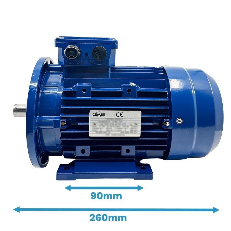Moteur triphasé 230/400V pour remplacer une motorisation de machine-outil - 4