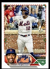 Francisco Lindor 2023 Topps #450 New York Mets FREE SHIPPING AutographDen