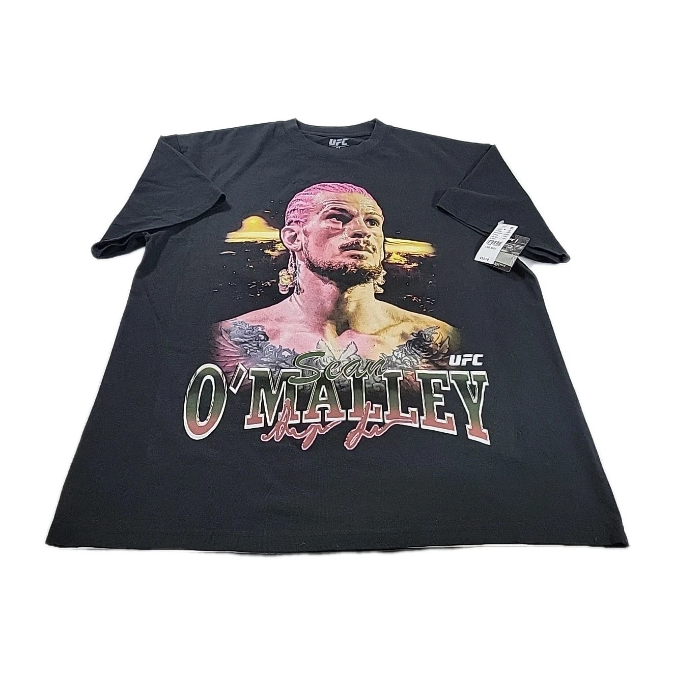 UFC Sean O'Malley Sweet To Watch Black T-Shirt large NWT