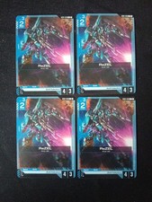 Gundam TCG Newtype Rising Gd01-018 ReZEL Playset X4