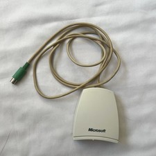 VTG Microsoft Wheel Mouse Receiver PNX04-86473 PS/2 Serial Wired Untested