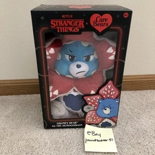 Netflix Stranger Things x Care Bears Grumpy Bear as DEMOGORGON 12" Plush In Hand