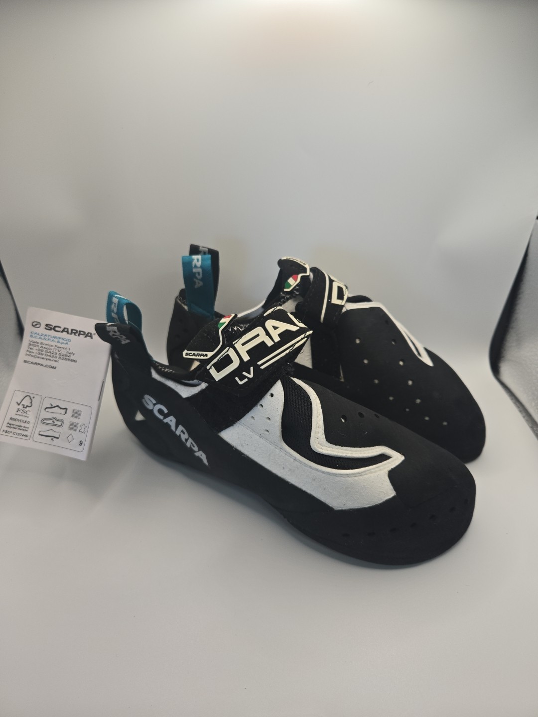 Zapatos de Escalada Scarpa Drago LV Nuevos Con Etiqueta Hombre 8, Mujer 9, EU 41 Sin Caja