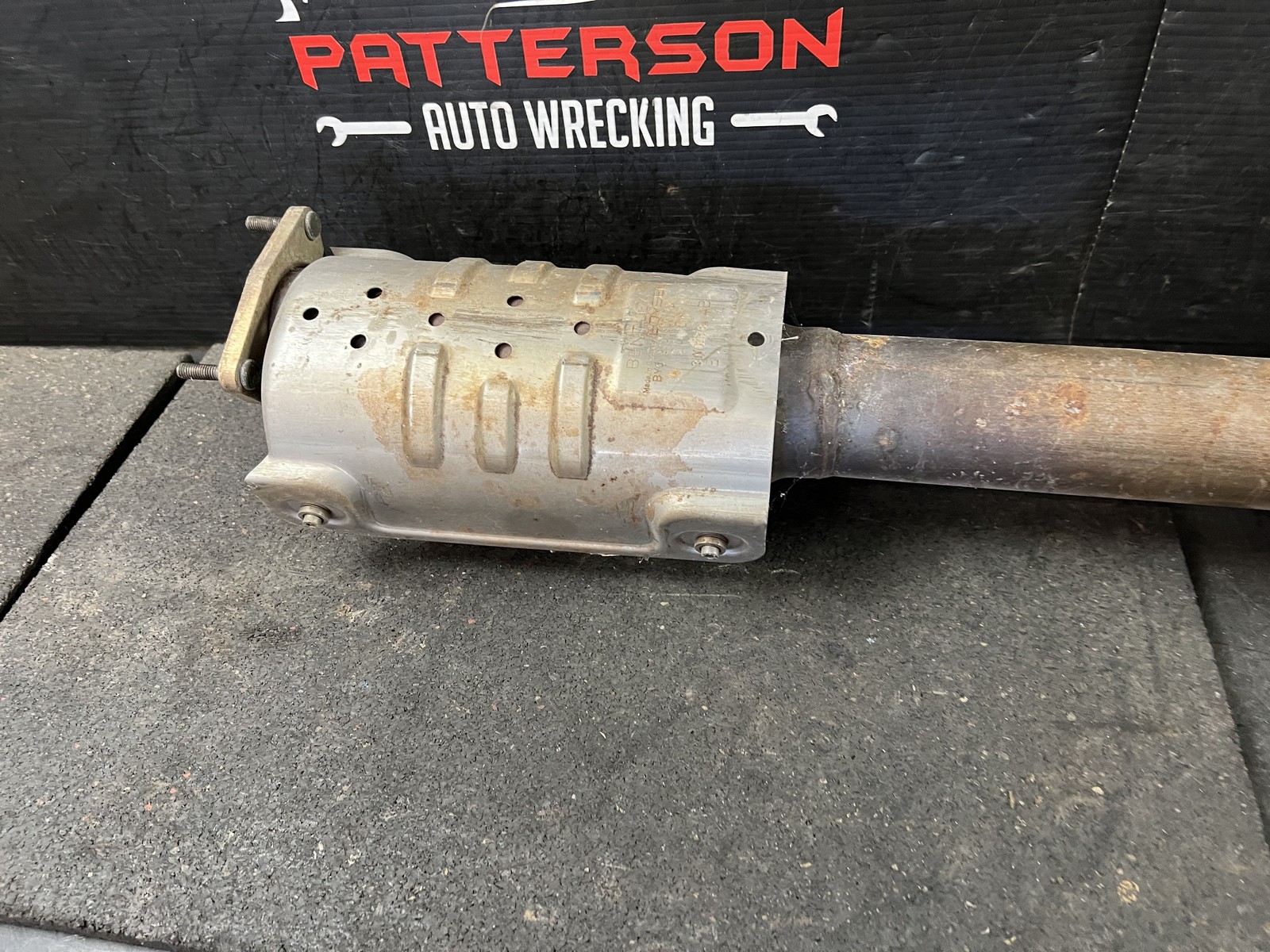 03-12 BENTLEY CONTINENTAL 6.0 MIDDLE EXHAUST DOWN PIPE TAIL PIPE 3W8254450A