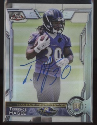 2015 Terrence Magee Topps Chrome Refractor  Auto  RC 89/150    #128 (21C254)