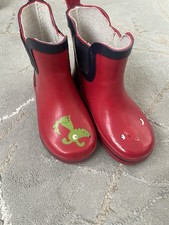 Kurze rote Gummistiefel von Jako-O in 24