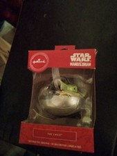Hallmark Disney Star Wars The Mandalorian THE CHILD Christmas Tree Ornament NIB