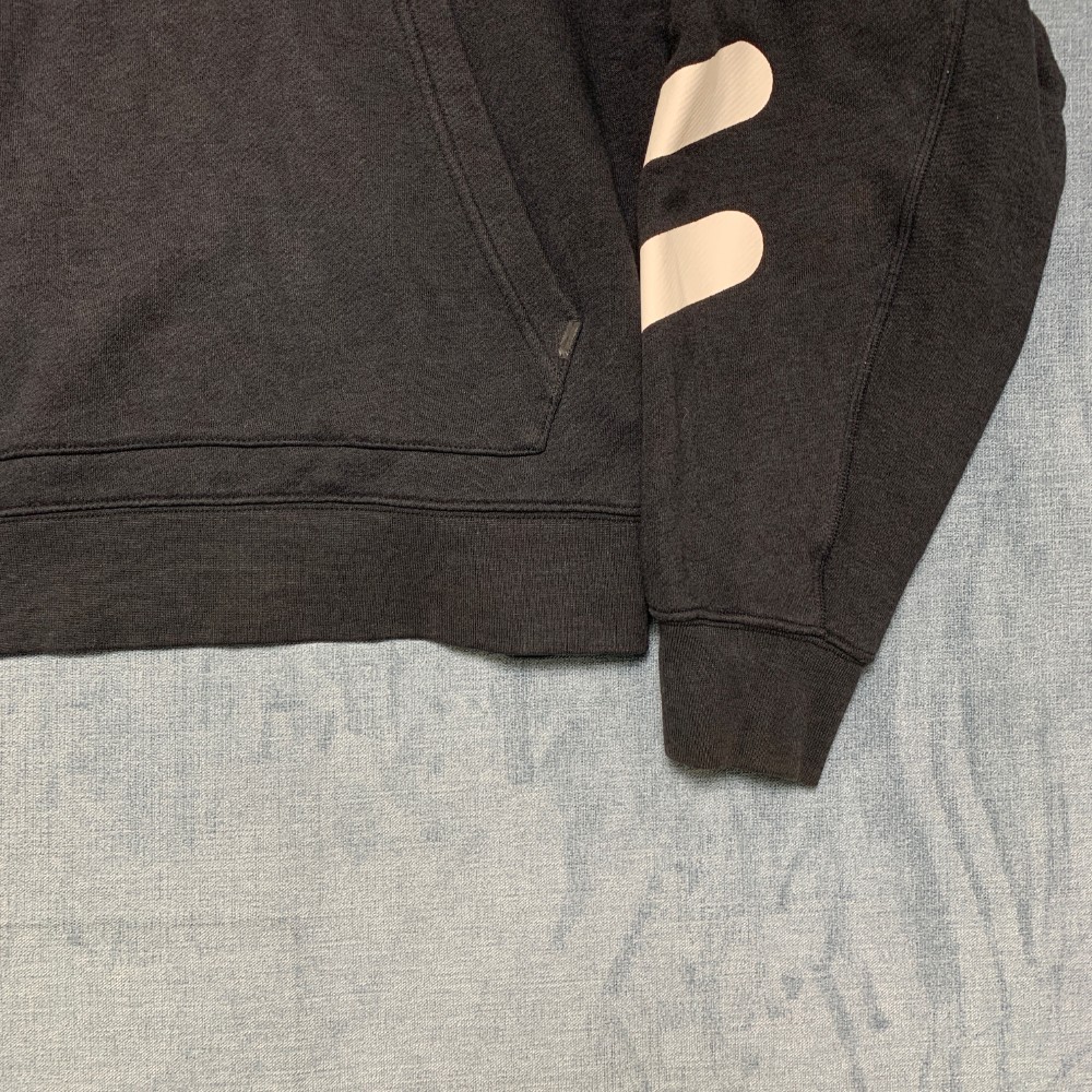 Nike Lab X OFF-WHITE Mercurial NRG Hoodie Mens Small Black Knit