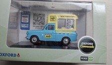 Oxford Diecast Ford Anglia Ice Cream Van - Walls High Top 1:76 Scale BOXED