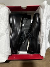 Capezio K360A Character Oxford Tap Shoes Black 11 M Leather Professional