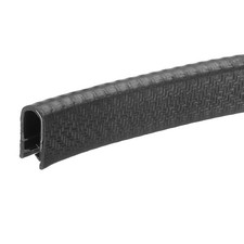 Edge Trim U Shape Rubber Fits 4-6mm Edge 6.56Ft/2Meter Edge Guards Black