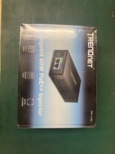 TRENDnet TPE-117GI Gigabit Ultra PoE Injector 60W New Sealed
