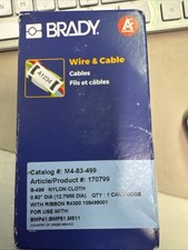 Brady M4-82-499  label for BMP41/BMP51/M511 printer 12.7 mm (Dia)