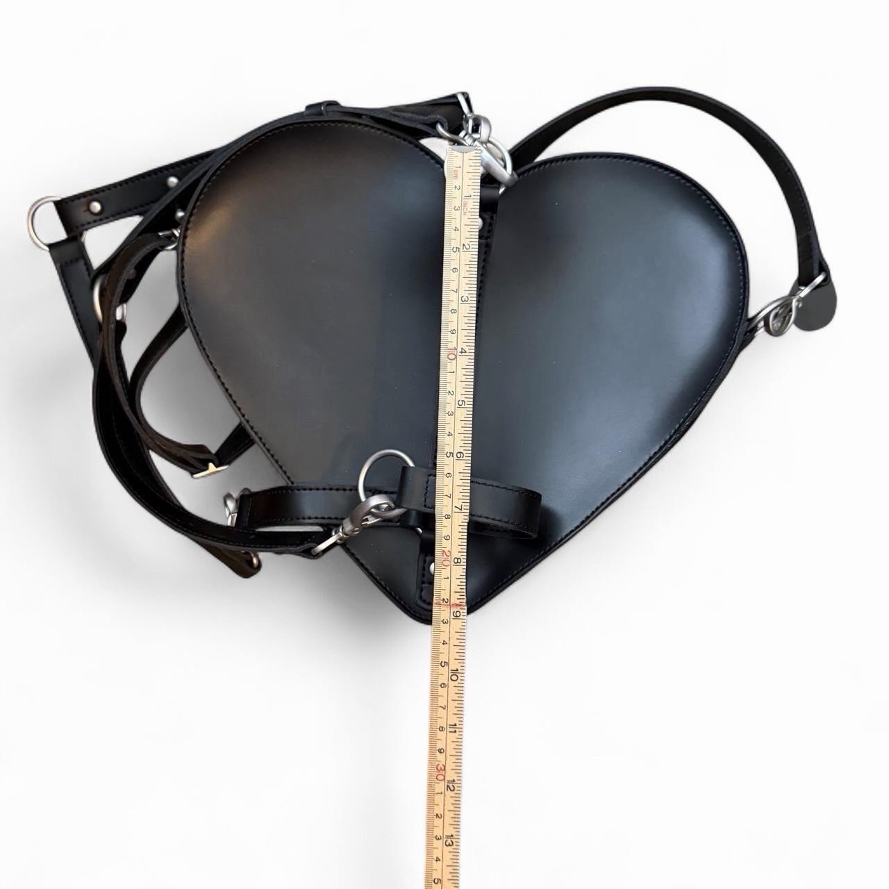Dr. Martens AD015772 2-Way Heart Backpack Shoulder Bag NWT Rare Limited Black image 7
