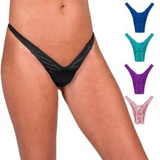 BBLAIR Thong Gaff Panties Onyx for Transgender Individuals, Long Lasting Dura...