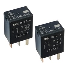"2Pcs 12V 30A 4-Pin High Power Automotive Relay - Durable  Reliable Switch"