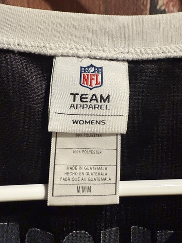 NFL Team Apparel Pittsburgh Steelers Jersey Ben Roethlisburger V-Neck Womans M - Picture 2 of 4