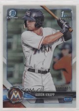 2018 Bowman Chrome Prospects Refractor 108/499 Aaron Knapp #BCP5 fm0