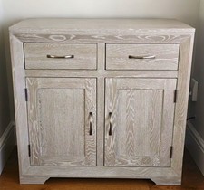 Oak Furniture Land 2 and 3 Drawer Sideboard, Bookcase And Coffee Table
