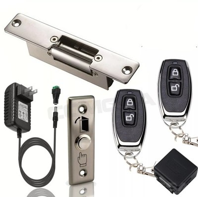Door Access Control System With Electric Strike Lock Open Lock for Wood Door