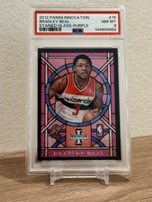 2012-13 Panini Innovation • Stained Glass  PURPLE • Bradley Beal #75 (RC) SSP