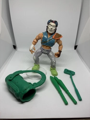 Vintage Casey Jones 1989 TMNT Playmates Figure Complete