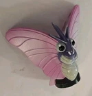 Vintage TOMY Pokemon VENOMOTH 1.5" Mini Figure Nintendo CGTSJ Collectible Toy