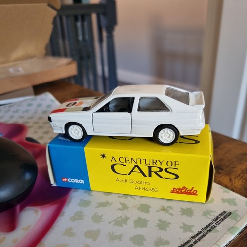 Corgi - Solido A Century Of Cars - Audi Quattro AF 10768 With Unused Stickers