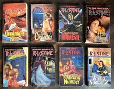 R.L. Stine 8 book lot Fear Street
