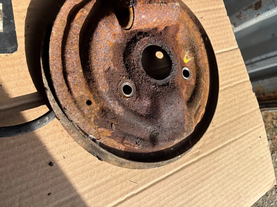 1964 65 1969 1968 Chevelle Cutlass Camaro OE Juego de placas de respaldo de freno de tambor delantero Foto 4 de 4