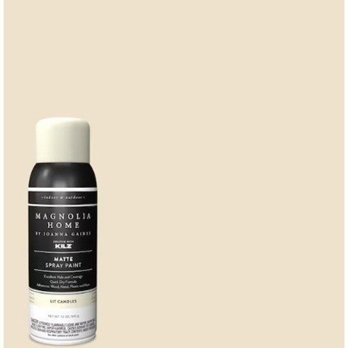 Magnolia Home Spray Paint Lit Candles Kilz Matte 12oz Indoor Outdoor