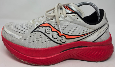 Saucony Endorphin Speed 3 Athletic Sneakers Running Shoes Mens Size 9 Gray Red