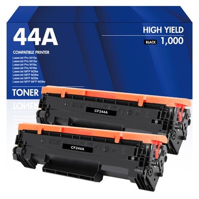 2 Toner für HP CF244A 44A CF 244A LaserJet Pro M15A M15W M17A M17W M28a M28W