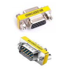 15 Pin VGA M to M / F to F Coupler Joiner Adaptor Gender Changer Cable Extender