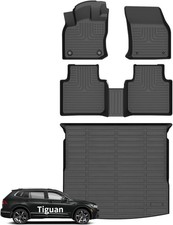 Wayhigh Floor Mats for Volkswagen Tiguan 2018 2019 2020 2021 2022 2023 2024