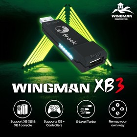 Wingman XB 3 Converter - Unleash The Power of Cross-Platform Gaming, Wireless...