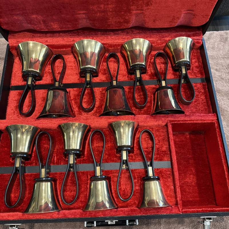 Schulmerich Handbells Case A 1st Octave C5 - C6 With Case