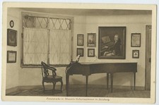 Salzburg Austria Window Corner of Mozart s Guest Room Antique Postcard