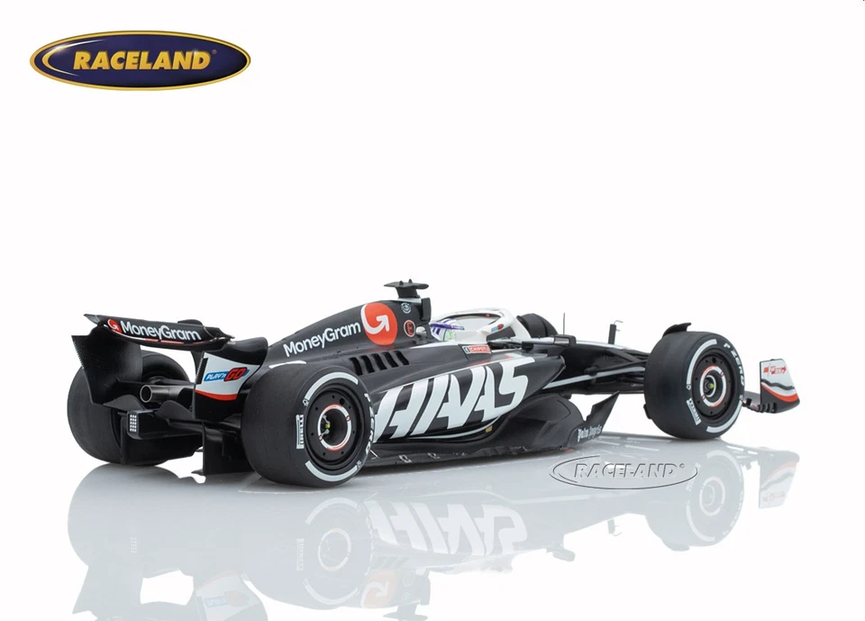Haas VF-24 Ferrari F1 MoneyGram GP Australien 2024 Hülkenberg, Spark 1:18 18S991 - Bild 2 von 4