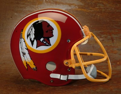 Washington Redskins style NFL Vintage Football Helmet - JOHN