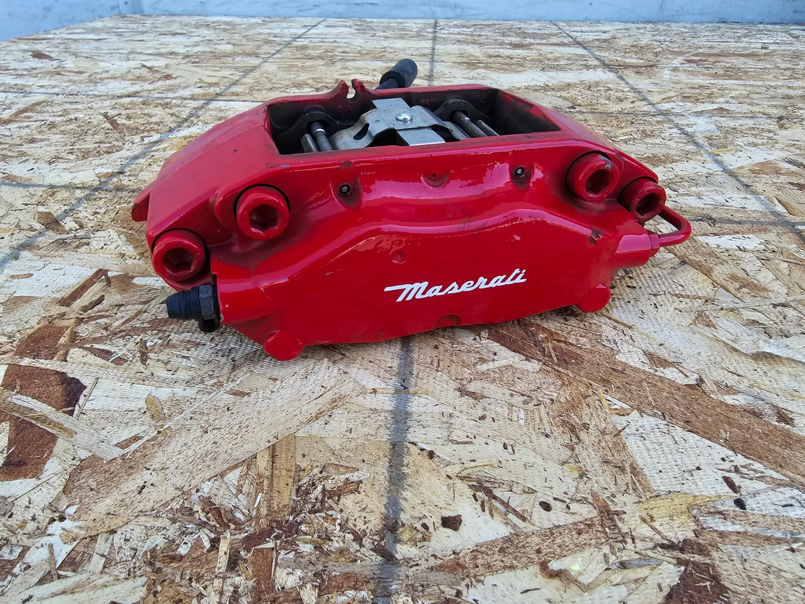 REAR LEFT SIDE BRAKE CALIPER BREMBO OEM 36k 08-19 MASERATI GRANTURISMO M145