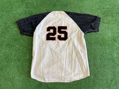 応援グッズ MLB San Francisco Giants #25 Barry Bonds MLB San Francisco Giants 25 Barry Bonds Baseball Jersey Size XL