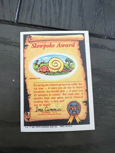 Garbage Pail Kids Series 2 1985 completa tu conjunto GPK 2a U Elige OS2 Base - Imagen 92 de 278