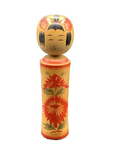Japanese Kokeshi Doll Fukushima Miyagi Naruko  rare Japan