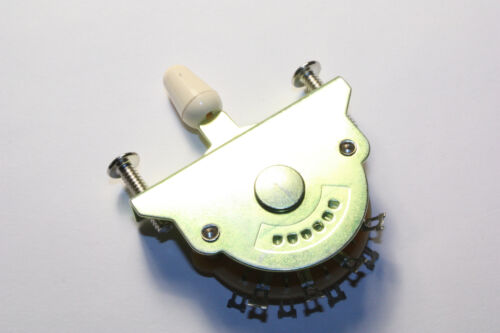 NEW - Tritan 5-Way Pickup Switch For Fender Strat with Cream Tip - Picture 3 of 3