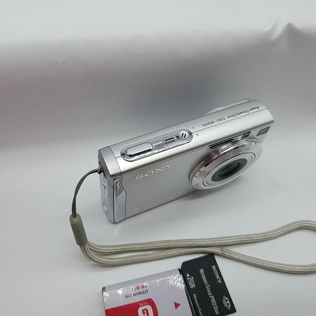 Sony Cyber-shot DSC-W200 12.1MP Compact Digital Camera